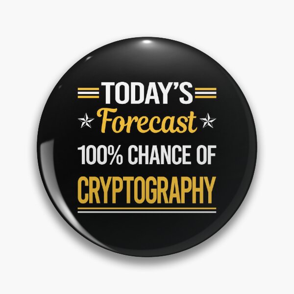 Item preview, Funny Today's Forecast Cryptography designed and sold by TroyaBrewer.