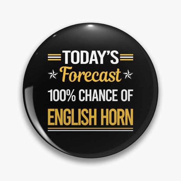 Item preview, Funny Today's Forecast English Horn Cor Anglais designed and sold by TroyaBrewer.