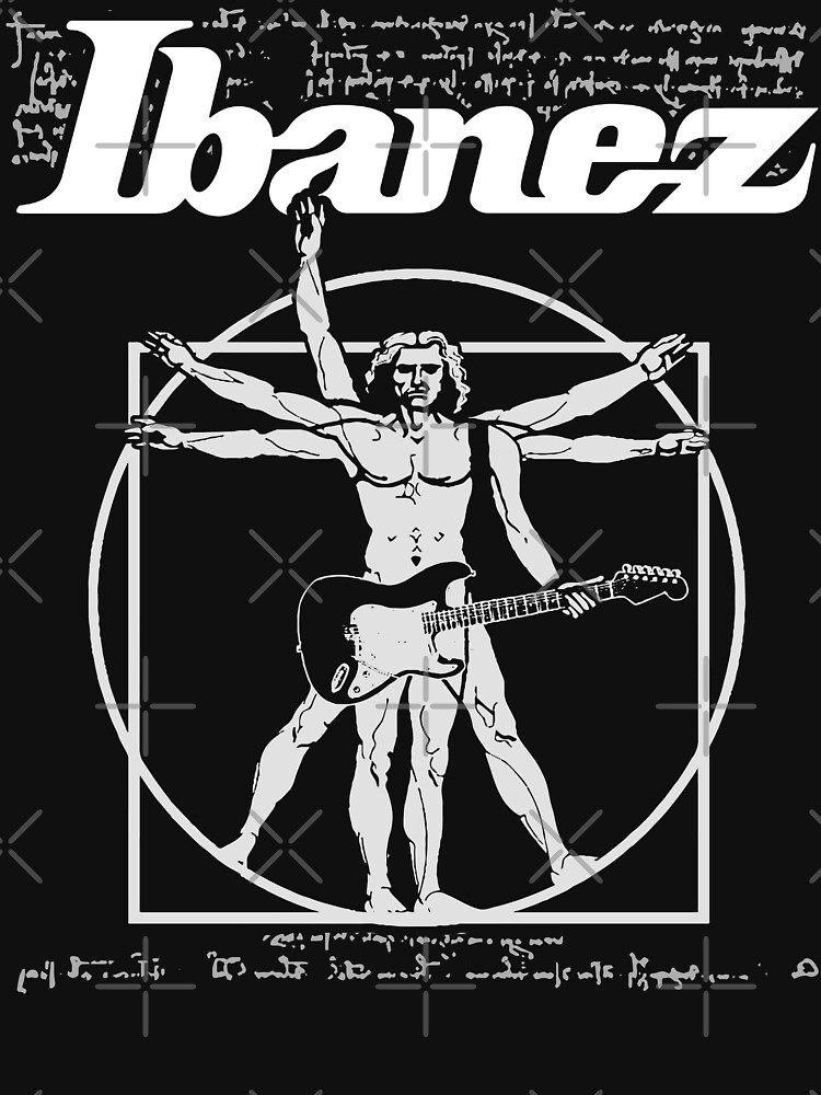 Vitruvian Man Ibanez T Shirt By Teejdesign Redbubble