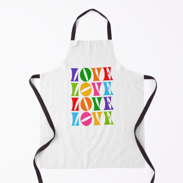 Item preview, Rainbow Love - Typographic & colourful to celebrate Prid designed and sold by Dominiquevari.
