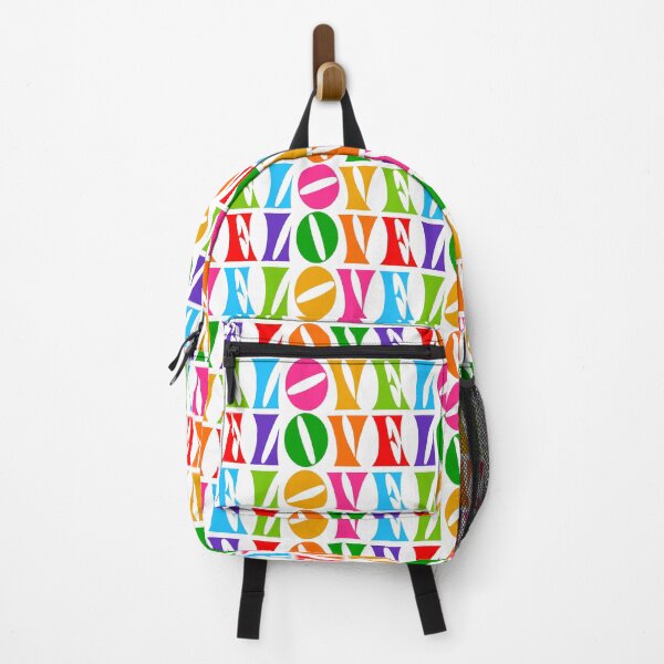 Item preview, Rainbow Love - Typographic & colourful to celebrate Prid designed and sold by Dominiquevari.