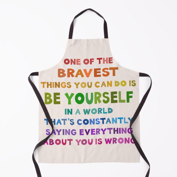 Item preview, It Is Brave to Be Yourself designed and sold by LittleDrop.