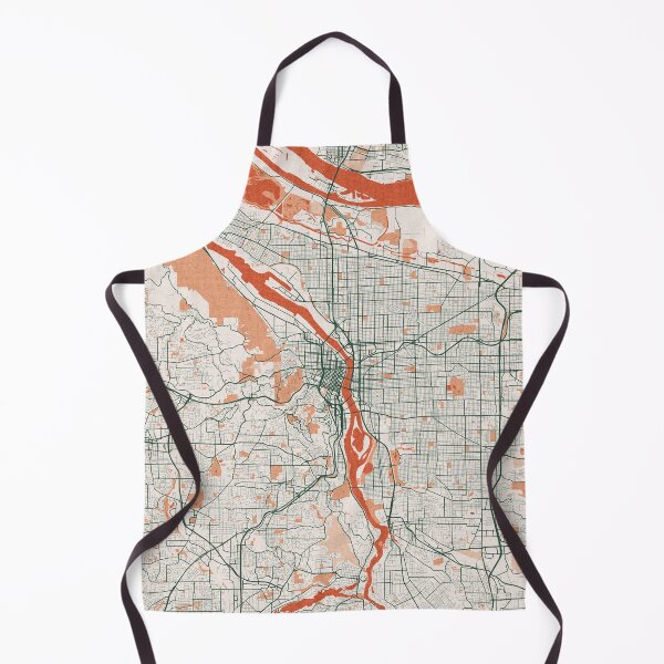 Item preview, Portland City Map of Oregon, USA - Bohemian designed and sold by deMAP.