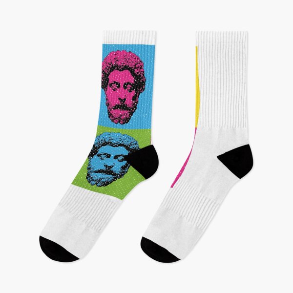 Item preview, Stoicism Philosopher King Marcus Aurelius Pop Art designed and sold by zeno27.