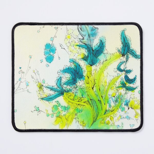 Item preview, Abstract Watercolor - Blue/Green designed and sold by das-Zitroenchen.