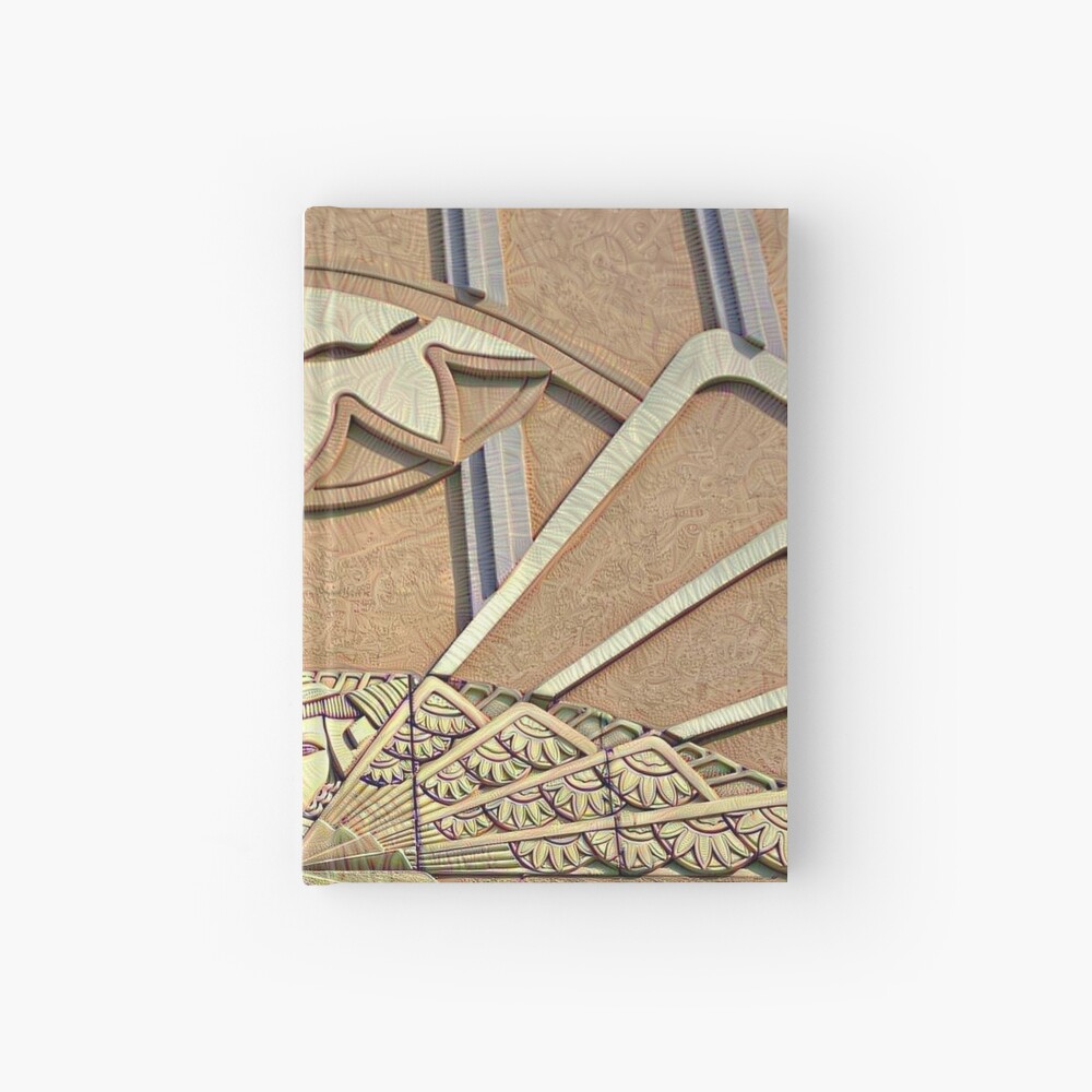 Angels & Art Deco-Main Street-Evansville Indiana Hardcover Journal