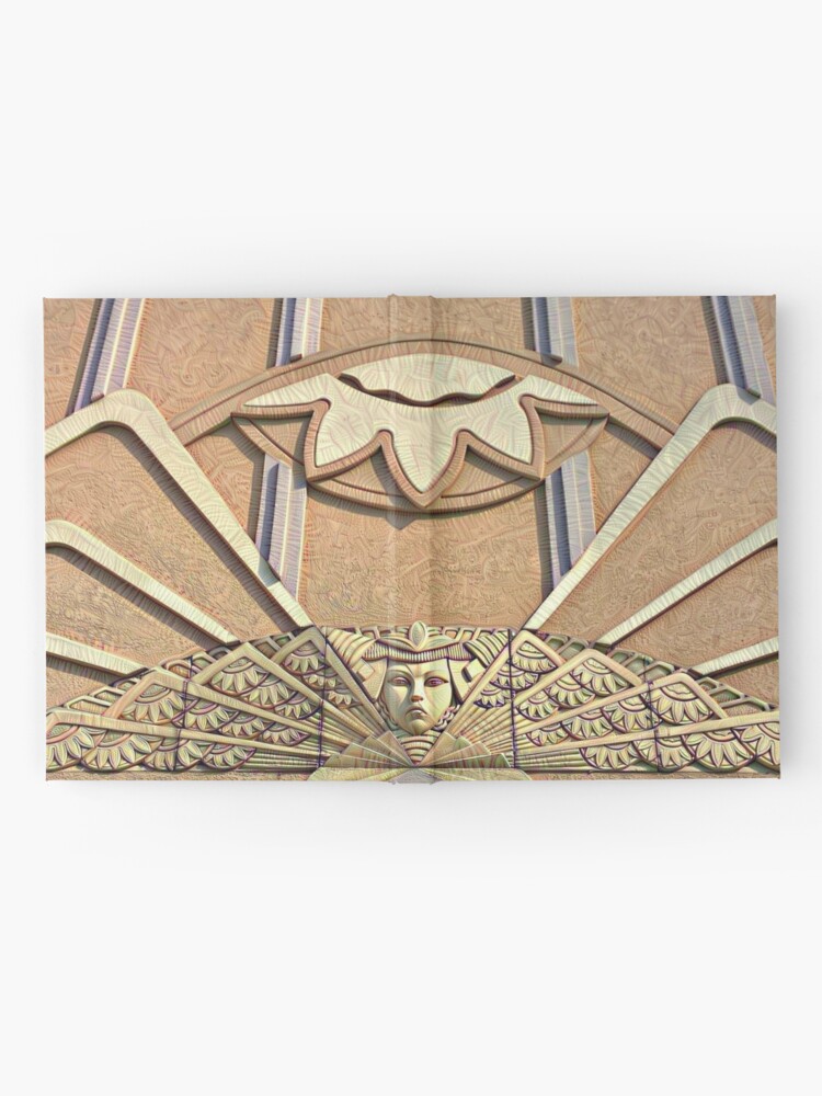Alternate view of Angels & Art Deco-Main Street-Evansville Indiana Hardcover Journal