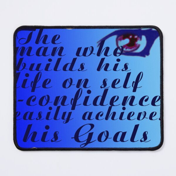 Item preview, man build his life on self confidence designed and sold by Bigrow.