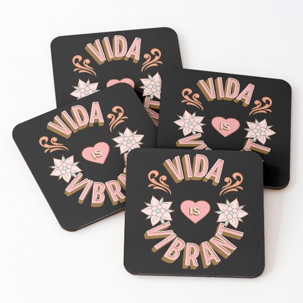 Item preview, Vida is Vibrant - First Names - Birthday Gifts - Alliteration Fans designed and sold by epicthoughts.
