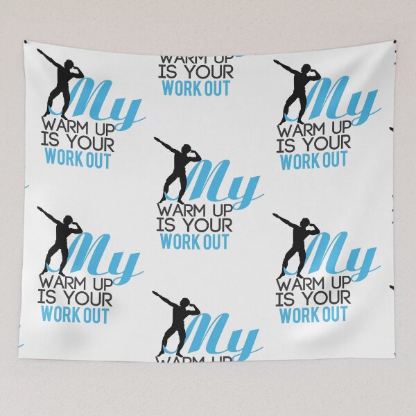 Item preview, My warmup is your workout designed and sold by nektarinchen.