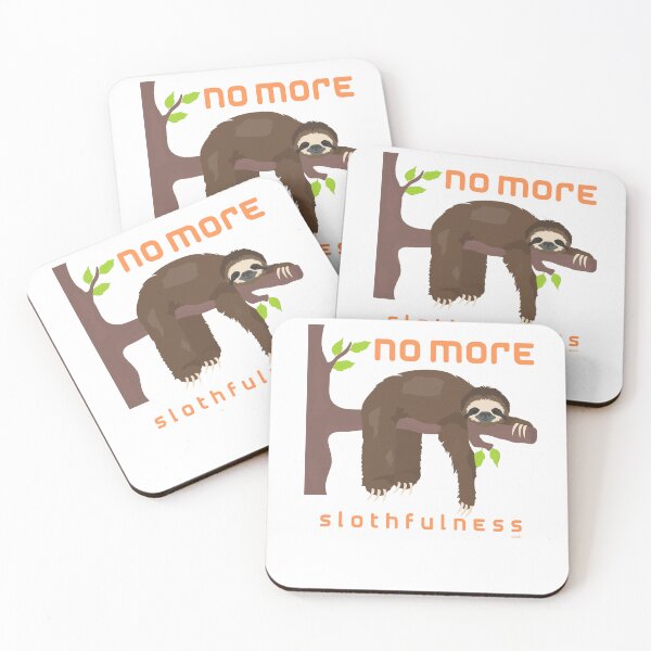 Item preview, NO MORE SLOTHFULNESS designed and sold by GODLOVES by Isaiah .