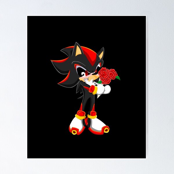 Shadow the Hedgehog (Glow Version) Poster for Sale by