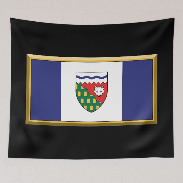 Item preview, NORTHWEST TERRITORIES Flag Gifts, Masks, Stickers & Products (GF) designed and sold by mpodger.
