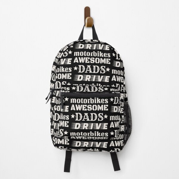 Item preview, Awesome Dads Drive Motorbikes White Text Design, Great Design For Cool Dads, Perfect For Father's Day designed and sold by TrulyEpoque.