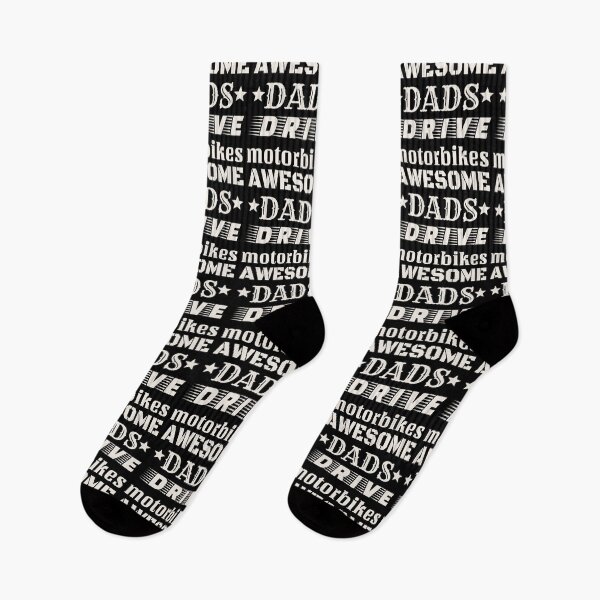 Item preview, Awesome Dads Drive Motorbikes White Text Design, Great Design For Cool Dads, Perfect For Father's Day designed and sold by TrulyEpoque.