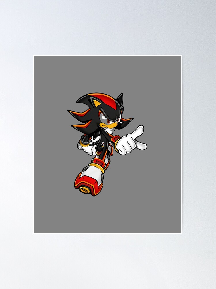 Shadow the hedgehog (12) Poster for Sale by CYBERLUST