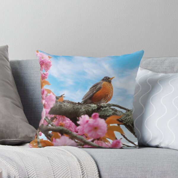 Item preview, Animal - Bird - First robin of spring designed and sold by Mike Savad Photography.