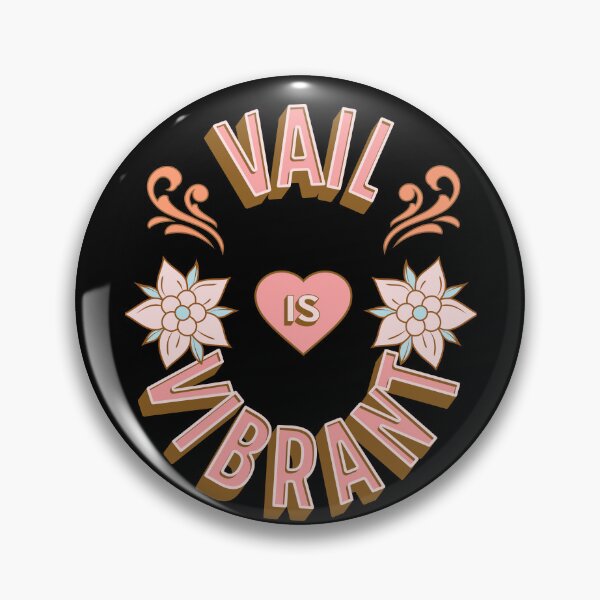 Item preview, Vail is Vibrant - First Names - Birthday Gifts - Alliteration Fans designed and sold by epicthoughts.