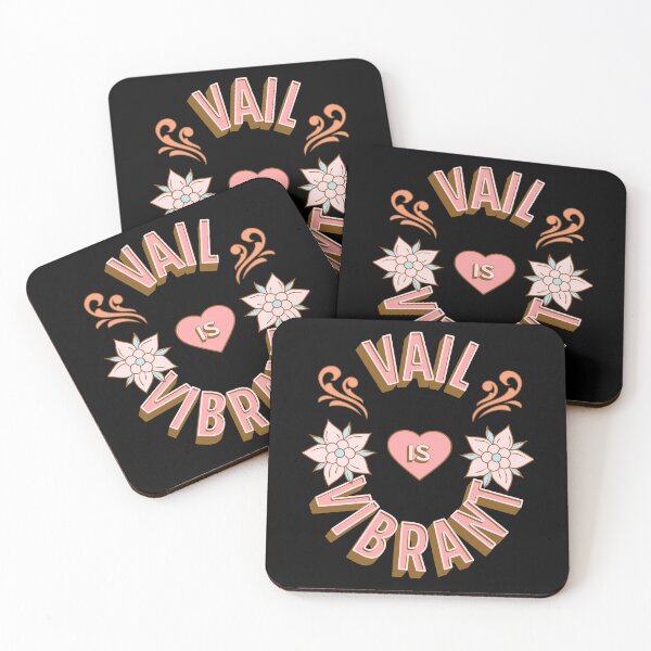 Item preview, Vail is Vibrant - First Names - Birthday Gifts - Alliteration Fans designed and sold by epicthoughts.