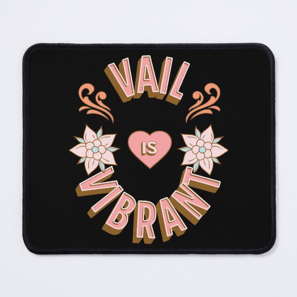 Item preview, Vail is Vibrant - First Names - Birthday Gifts - Alliteration Fans designed and sold by epicthoughts.