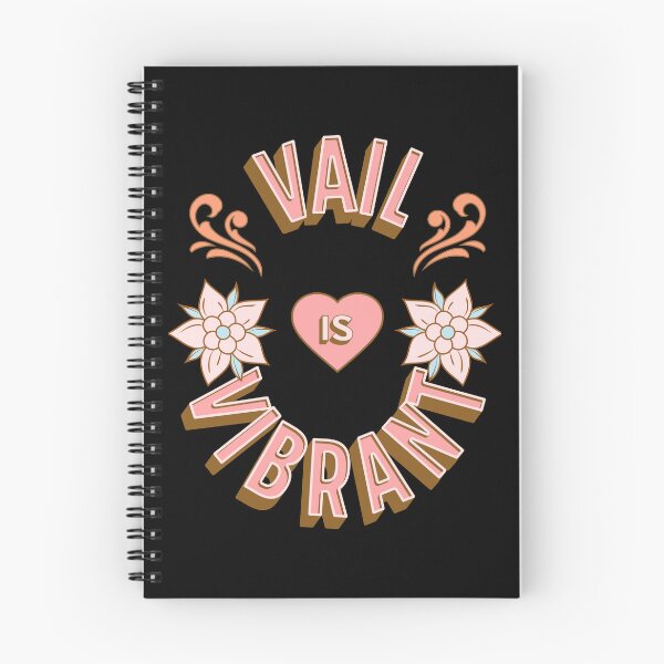 Item preview, Vail is Vibrant - First Names - Birthday Gifts - Alliteration Fans designed and sold by epicthoughts.