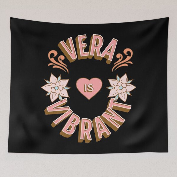 Item preview, Vera is Vibrant - First Names - Birthday Gifts - Alliteration Fans designed and sold by epicthoughts.