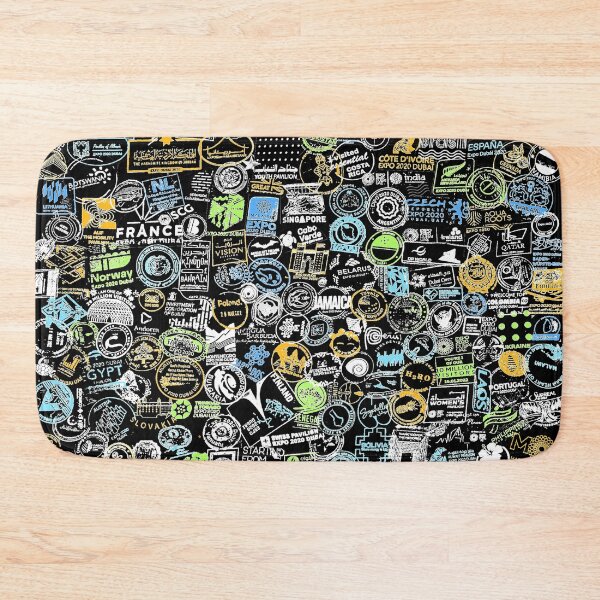 Item preview, Expo2020 Dubai Stamp Design (Color : Dark) designed and sold by the-krisney-way.
