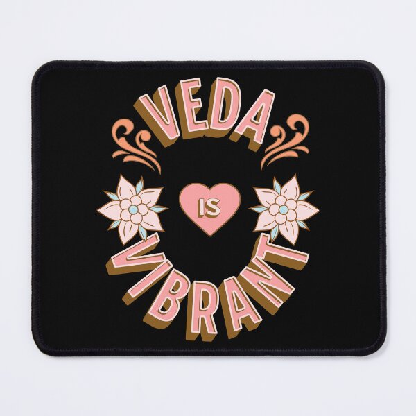 Item preview, Veda is Vibrant - First Names - Birthday Gifts - Alliteration Fans designed and sold by epicthoughts.