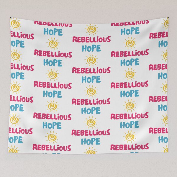 Item preview, Rebellious Hope - Funny Motivation Fashion Style Women Men Gift designed and sold by Ramesh ⭐⭐⭐⭐⭐.