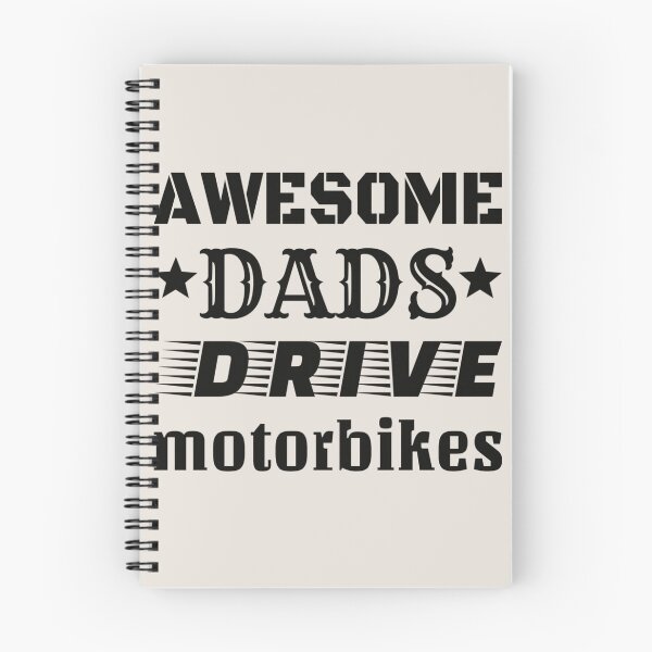 Item preview, Copy of Awesome Dads Drive Motorbikes Black Text Design, Great Design For Cool Dads, Perfect For Father's Day designed and sold by TrulyEpoque.