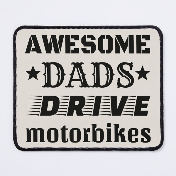 Item preview, Copy of Awesome Dads Drive Motorbikes Black Text Design, Great Design For Cool Dads, Perfect For Father's Day designed and sold by TrulyEpoque.