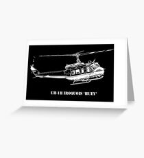UH-1H Huey Helicopter Greeting Card