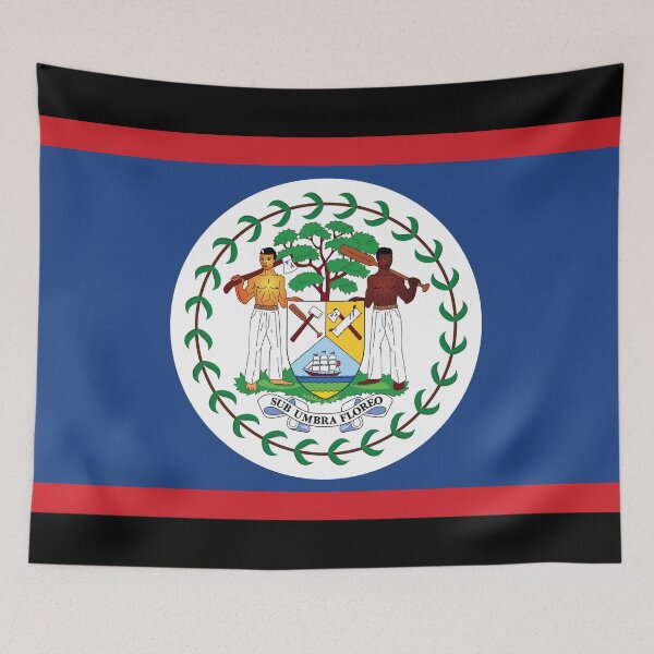 Item preview, National flag of Belize designed and sold by Dan-Barisi.