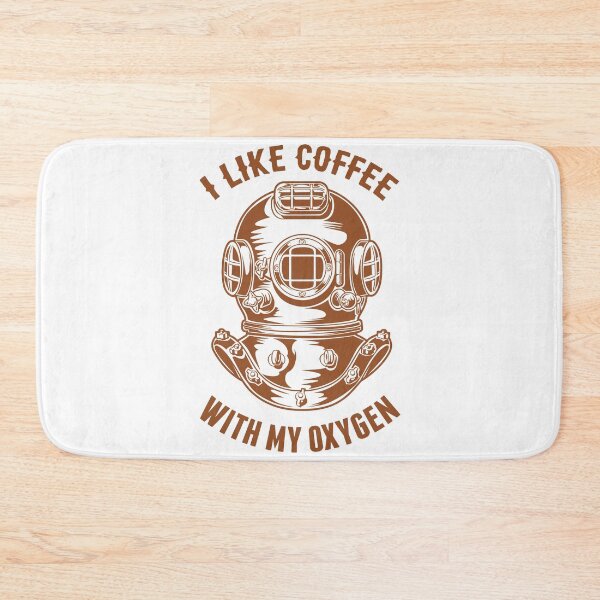 Item preview, I Like Coffee With My Oxygen - Divers Love Coffee designed and sold by cotros.