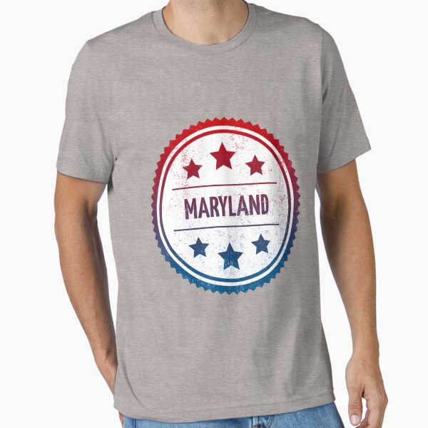 Item preview, Maryland Cool Us State Retro Badge Classic designed and sold by ickiRoseannOchs.
