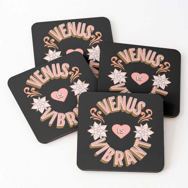 Item preview, Venus is Vibrant - First Names - Birthday Gifts - Alliteration Fans designed and sold by epicthoughts.