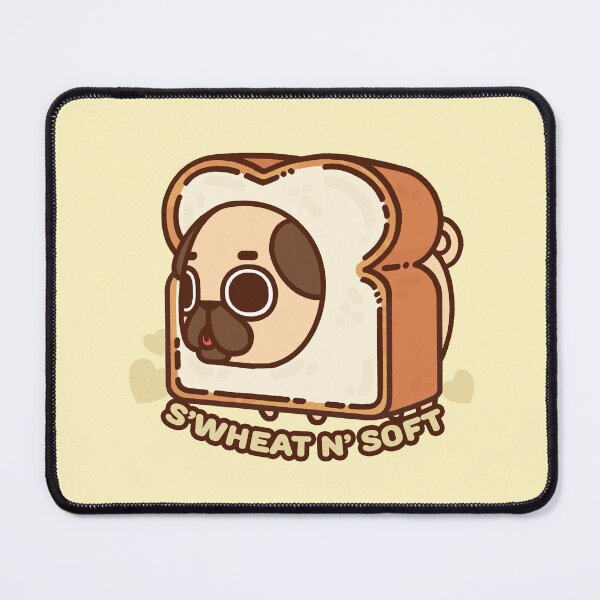 Item preview, White Bread Puglie designed and sold by Puglie Pug.