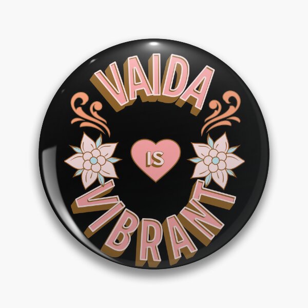 Item preview, Vaida is Vibrant - First Names - Birthday Gifts - Alliteration Fans designed and sold by epicthoughts.