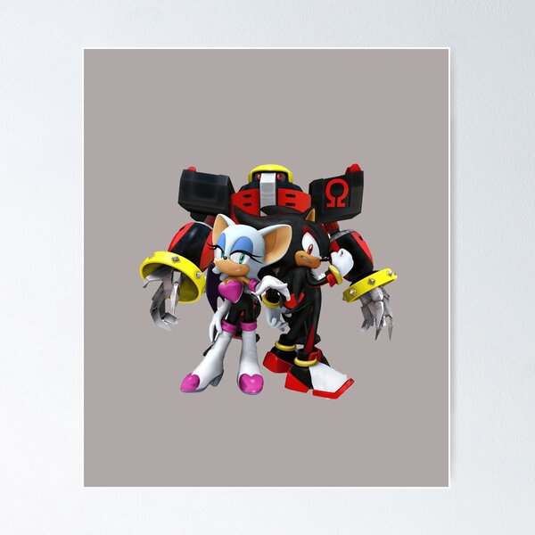 Shadow the hedgehog (12) Poster for Sale by CYBERLUST