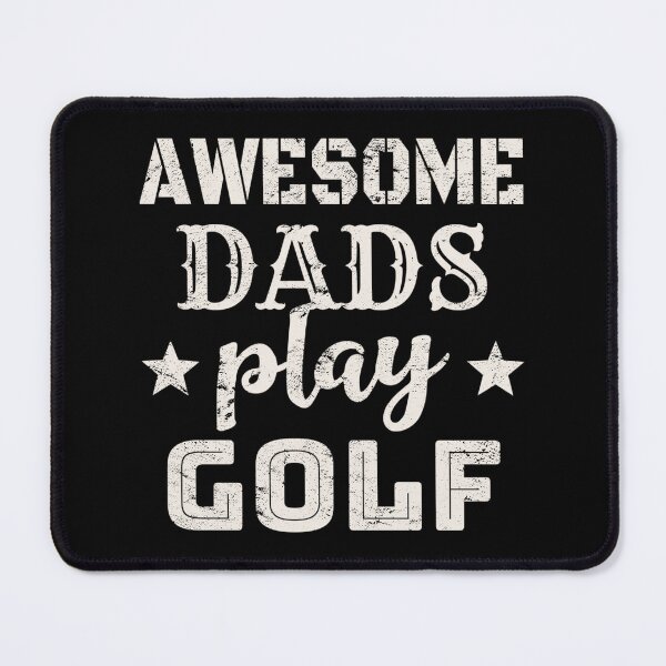 Item preview, Distressed Style Awesome Dads Play Golf White Text Design, Great Design For Cool Dads, Perfect For Father's Day designed and sold by TrulyEpoque.