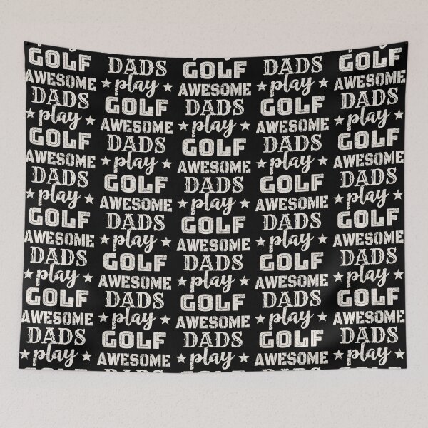Item preview, Distressed Style Awesome Dads Play Golf White Text Design, Great Design For Cool Dads, Perfect For Father's Day designed and sold by TrulyEpoque.