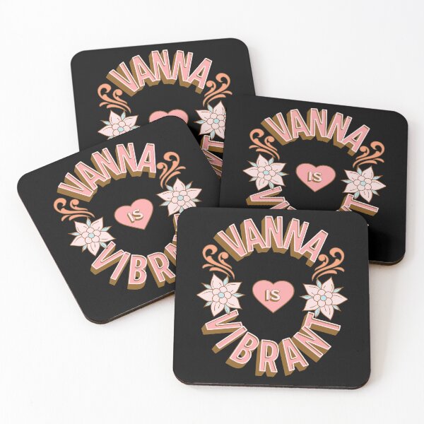 Item preview, Vanna is Vibrant - First Names - Birthday Gifts - Alliteration Fans designed and sold by epicthoughts.