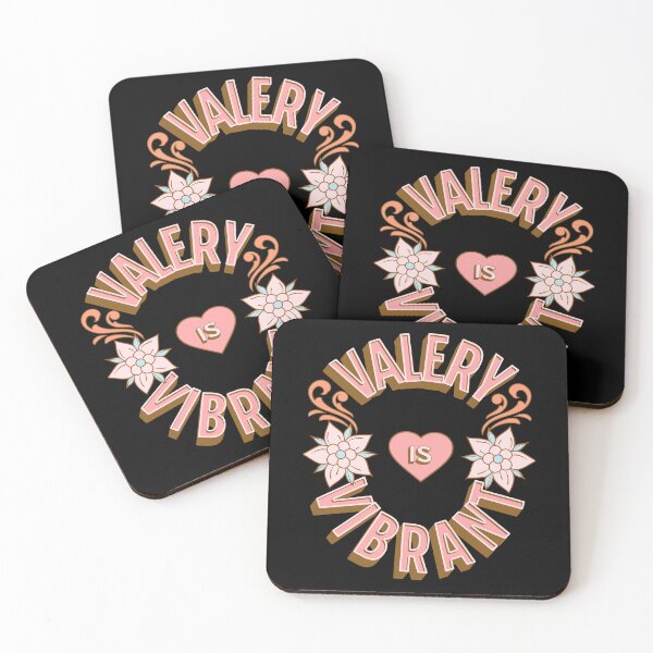Item preview, Valery is Vibrant - First Names - Birthday Gifts - Alliteration Fans designed and sold by epicthoughts.