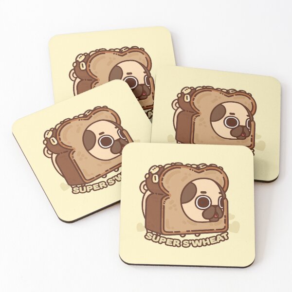 Item preview, Wheat Bread Puglie designed and sold by Puglie Pug.