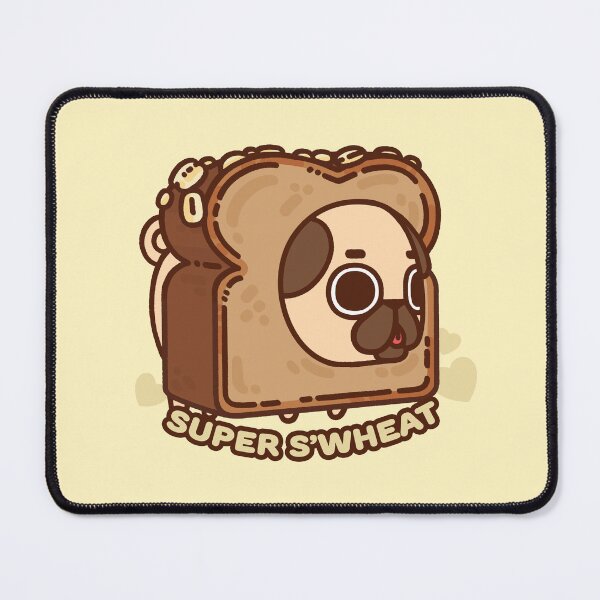 Item preview, Wheat Bread Puglie designed and sold by Puglie Pug.