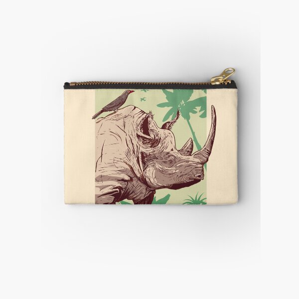 Item preview, Jungle friends - Oxpeckers and Rhinoceros designed and sold by Rômulo Queiroz.
