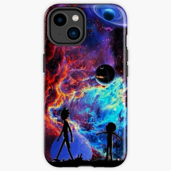 rick y morty Funda resistente para iPhone