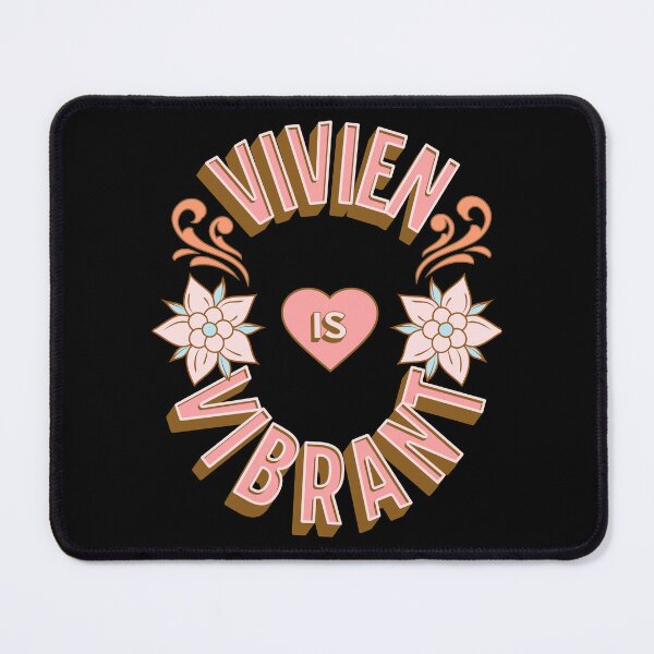 Item preview, Vivien is Vibrant - First Names - Birthday Gifts - Alliteration Fans designed and sold by epicthoughts.