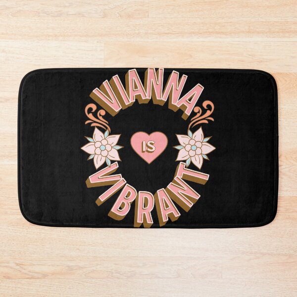 Item preview, Vianna is Vibrant - First Names - Birthday Gifts - Alliteration Fans designed and sold by epicthoughts.