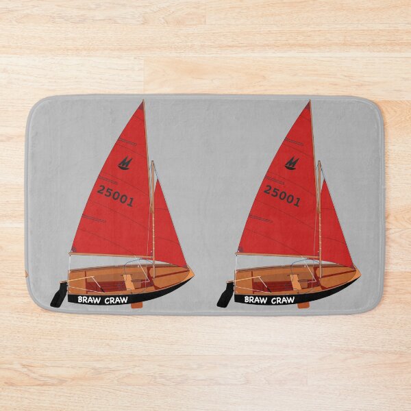 Item preview, Mirror Dinghy 25001 'BRAW CRAW' Perspective designed and sold by RedBubbleBath.